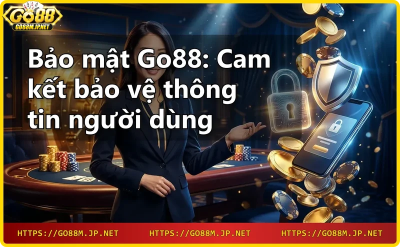 Bốn biểu tượng bảo mật: SSL, 2FA, chính sách bảo mật, hỗ trợ khách hàng
