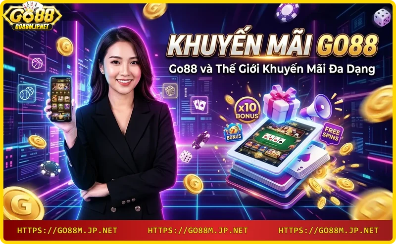 Các chương trình khuyến mãi Go88 đa dạng
