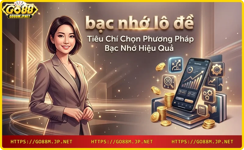 hình ảnh minh họa các tiêu chí chọn phương pháp bạc nhớ lô đề hiệu quả