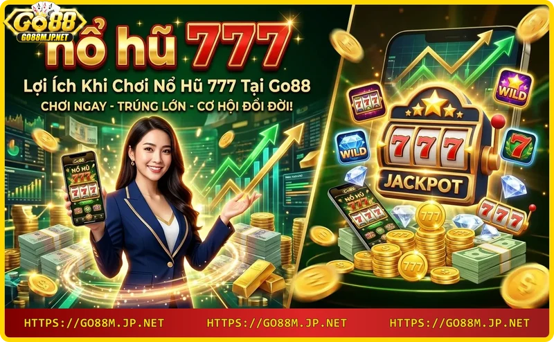 Người chơi thắng lớn nổ hũ 777 trên điện thoại tại Go88