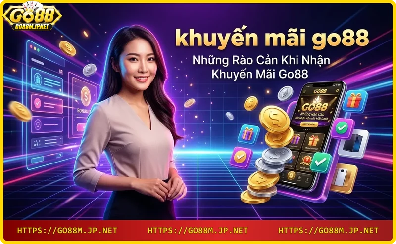 Vượt qua rào cản khi nhận khuyến mãi Go88